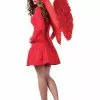 Alas De Plumas Rojas Para Adulto -Complementos Ventas alas de plumas rojas para adulto