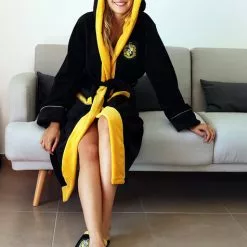 Bata De Hufflepuff Para Adulto - Harry Potter -Complementos Ventas bata de hufflepuff para adulto harry potter 10