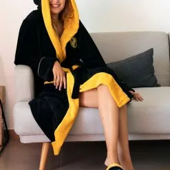 Bata De Hufflepuff Para Adulto - Harry Potter -Complementos Ventas bata de hufflepuff para adulto harry potter 11