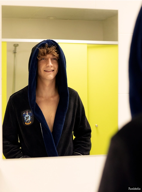Bata De Ravenclaw Para Adulto - Harry Potter 8 Bata De Ravenclaw Para Adulto - Harry Potter - Imagen 6