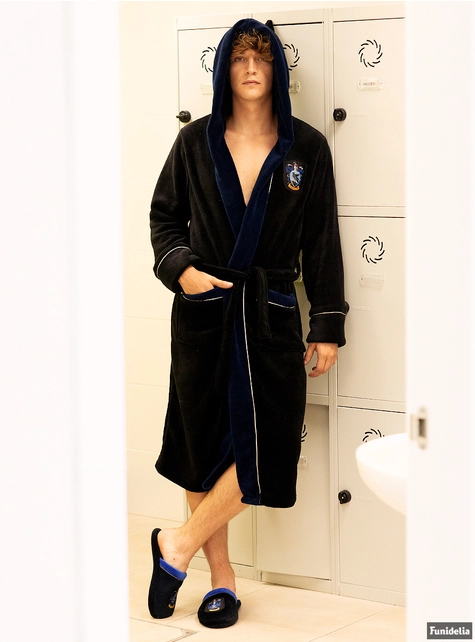 Bata De Ravenclaw Para Adulto - Harry Potter 9 Bata De Ravenclaw Para Adulto - Harry Potter - Imagen 7