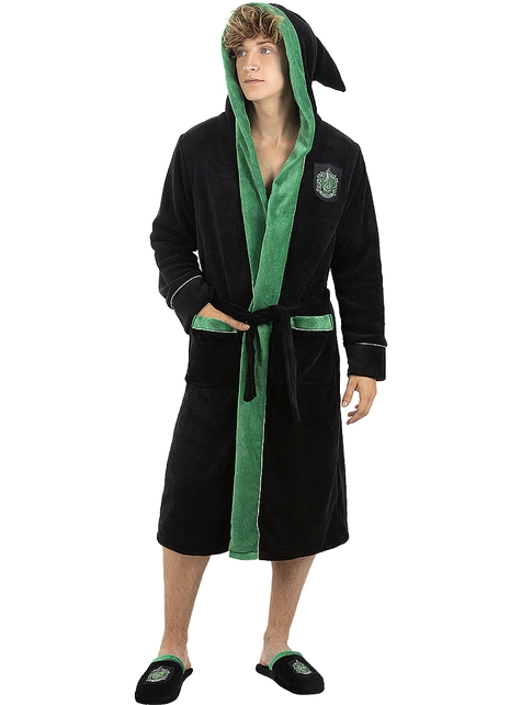Bata De Slytherin Para Adulto - Harry Potter 4 Bata De Slytherin Para Adulto - Harry Potter - Imagen 2