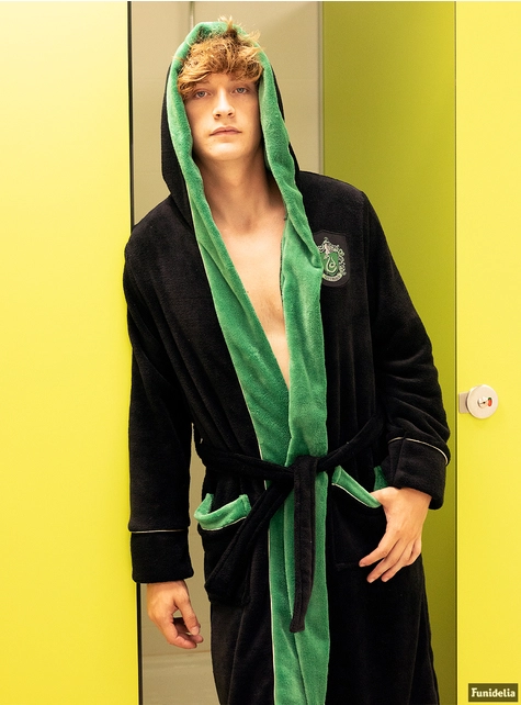 Bata De Slytherin Para Adulto - Harry Potter 8 Bata De Slytherin Para Adulto - Harry Potter - Imagen 6