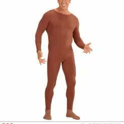 Body Marrón Para Adulto -Complementos Ventas body marron para adulto 6