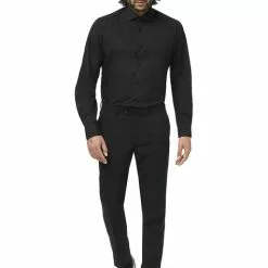 Camisa Negra "Black Knight" - Opposuits