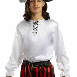 Camisa De Pirata Blanca -Complementos Ventas camisa de pirata blanca 1 3
