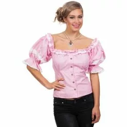 Camisa Morada Oktoberfest Para Mujer