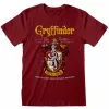 Camiseta De Griffindor Logo Para Adulto - Harry Potter -Complementos Ventas camiseta de griffindor logo para adulto harry potter