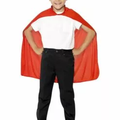 Capa Color Rojo Infantil