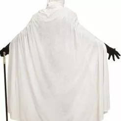 Capa De Terciopelo Blanca Para Adulto