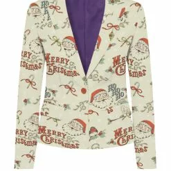 Chaqueta De Santa Claus Para Mujer - Opposuits