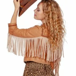 Chaqueta Flecos De Festival Para Mujer -Complementos Ventas chaqueta flecos de festival para mujer 3