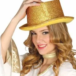 Chistera Dorada Brillante