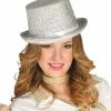 Chistera Plateada Brillante -Complementos Ventas chistera plateada brillante