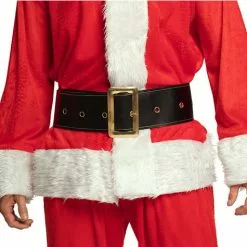 Cinturón De Papá Noel Ancho Para Hombre