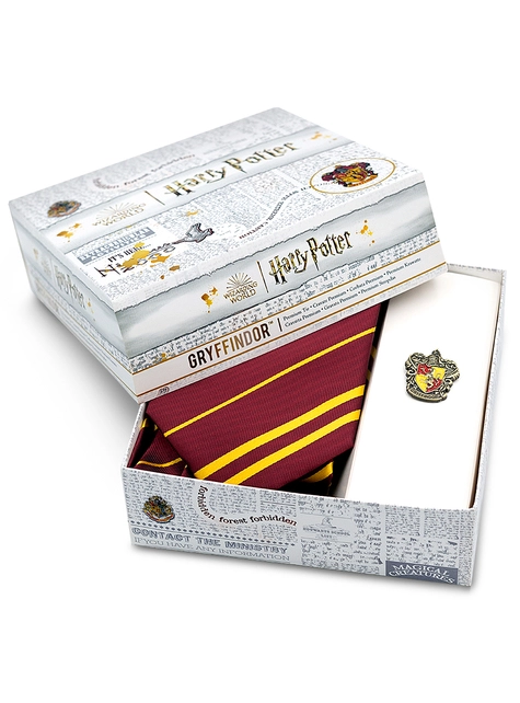 Corbata De Gryffindor Con Pin Harry Potter 13 Corbata De Gryffindor Con Pin Harry Potter - Imagen 11