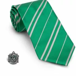 Corbata Y Pin Slytherin Harry Potter