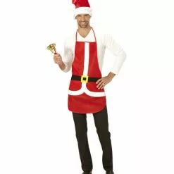 Delantal De Papá Noel Para Adulto -Complementos Ventas delantal de papa noel para adulto 2