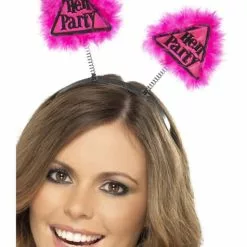 Diadema Advertencia Despedida De Soltera Rosa