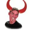 Diadema De Cuernos Demoníacos Hinchables -Complementos Ventas diadema de cuernos demoniacos hinchables