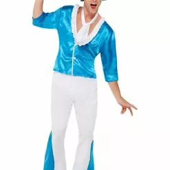 Disfraz Años 70 Disco Blanco Para Hombre