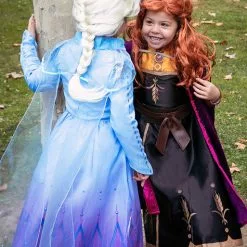 Disfraz De Anna Frozen 2 Deluxe Para Niña -Complementos Ventas disfraz de anna frozen 2 deluxe para nina 5