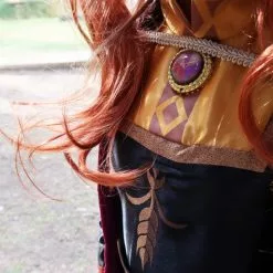 Disfraz De Anna Frozen 2 Deluxe Para Niña -Complementos Ventas disfraz de anna frozen 2 deluxe para nina 6