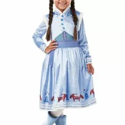 Disfraz De Anna Frozen Deluxe Para Niña - Las Aventuras De Olaf