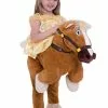 Disfraz A Hombros De Bella Sobre El Caballo Phillipe - La Bella Y La Bestia -Complementos Ventas disfraz de bella ride on para nina la bella y la bestia