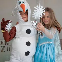 Disfraz De Elsa Frozen Deluxe Para Niña -Complementos Ventas disfraz de elsa frozen deluxe para nina 4