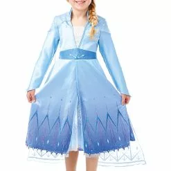 Disfraz De Elsa Frozen Premium Para Niña - Frozen 2