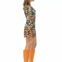 Disfraz De Los Años 70 Casual Para Mujer -Complementos Ventas disfraz de los anos 70 casual para mujer 2