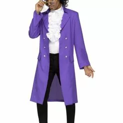 Disfraz De Prince Purple Rain Para Hombre Talla Grande