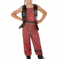 Disfraz De Punk Para Niña