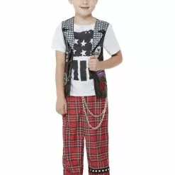 Disfraz De Punk Para Niño