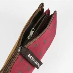 Estuche De Gryffindor Con Tres Compartimentos - Harry Potter -Complementos Ventas estuche de gryffindor con tres compartimentos harry potter 1 2