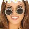 Gafas Hippies Con Brillantes Para Mujer -Complementos Ventas gafas hippies con brillantes para mujer