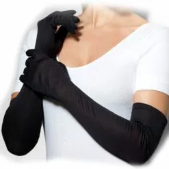 Guantes Largos Negros
