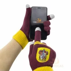 Guantes Táctiles Gryffindor Burdeos - Harry Potter -Complementos Ventas guantes tactiles gryffindor burdeos harry potter 3