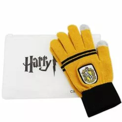 Guantes Táctiles Hufflepuff - Harry Potter -Complementos Ventas guantes tactiles hufflepuff harry potter 3
