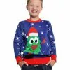 Jersey Navideño Azul Infantil -Complementos Ventas jersey navideno azul infantil
