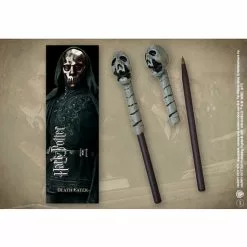 Juego Bolígrafo Varita Y Marcapáginas Death Eater - Harry Potter -Complementos Ventas juego boligrafo varita y marcapaginas death eater harry potter 3