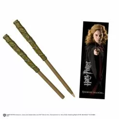 Juego Bolígrafo Varita Y Marcapáginas Hermione Harry Potter