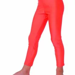 Leggings De Disco De Los 70's Naranja Para Niña