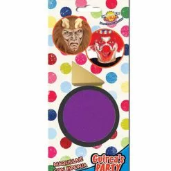 Maquillaje Color Violeta Con Esponja