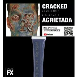 Maquillaje Piel De Zombie Azulado