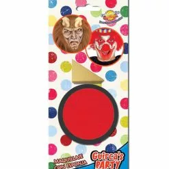 Maquillaje Rojo Con Esponja