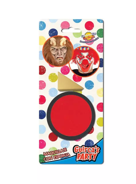 Maquillaje Rojo Con Esponja 3 Maquillaje Rojo Con Esponja