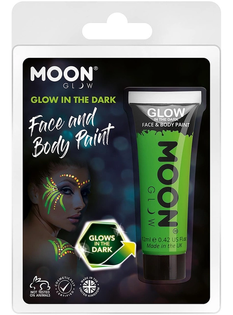 Maquillaje Verde Brilla En La Oscuridad 3 Maquillaje Verde Brilla En La Oscuridad