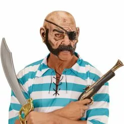 Máscara De Pirata Sanguinario Para Adulto -Complementos Ventas mascara de pirata sanguinario para adulto 1